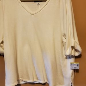 Sears Shirt Vneck Cloud Dancer